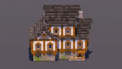 Medieval House 5 — Minecraft Build by MellowHat