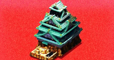 Japanese Castle — Minecraft Build by ImpossibleBuilds
