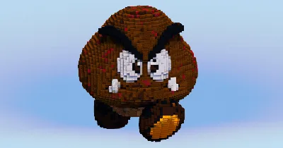 Goomba — Minecraft Build by LeonisBuilds