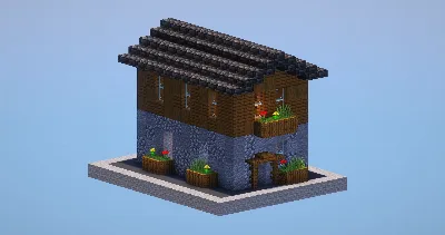 Basic Starter House — Minecraft Build by LeonisBuilds