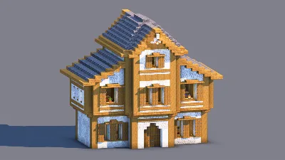 Medieval House – Fully Decorated Interior | Download — Minecraft Build by RaekonBuilds