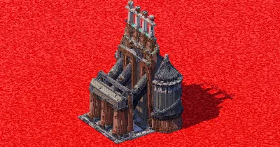 Brick Powerplant Chimneys — Minecraft Build by ImpossibleBuilds