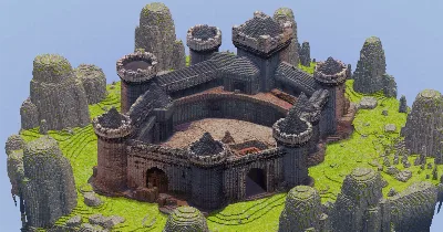 Epic Medieval Castle — Minecraft Build by StrongholdStudios