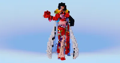 Boa Hancock from One Piece — Minecraft Build by LeonisBuilds