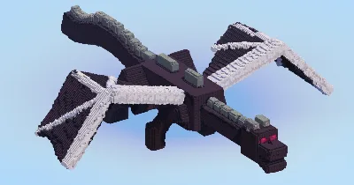 Ender Dragon — Minecraft Build by LeonisBuilds