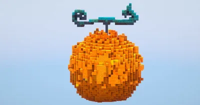Mera Mera No Mi from One Piece — Minecraft Build by LeonisBuilds