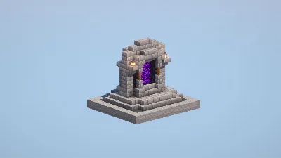 Starter Portal — Minecraft Build by LeonisBuilds