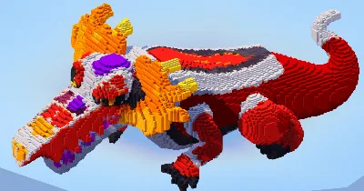 Skeledirge — Minecraft Build by LeonisBuilds