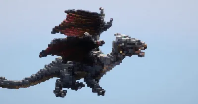 Fantasy Dragon small — Minecraft Build by LeonisBuilds