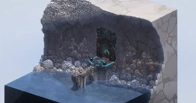 Water Ruined Temple — Minecraft Build by LeonisBuilds