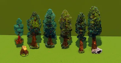 Trees Pack — Minecraft Build by VerdantBuilds