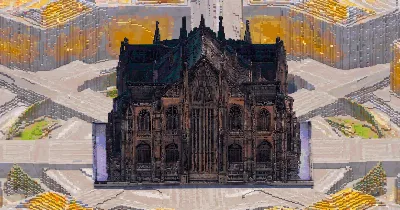 Gothic Cathedral — Minecraft Build by GothicCathedrals