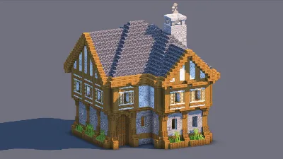 Medieval House – Fully Decorated Interior | Download — Minecraft Build by RaekonBuilds