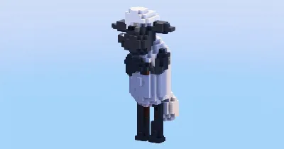 Shaun the Sheep small — Minecraft Build by LeonisBuilds