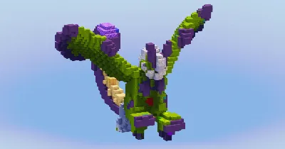 Tornadus Therian from Pokemon — Minecraft Build by LeonisBuilds