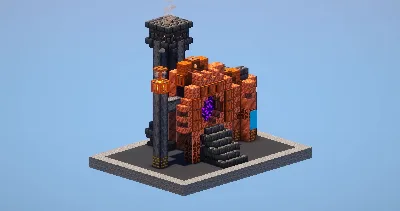 Steampunk Portal — Minecraft Build by LeonisBuilds