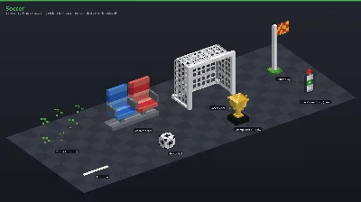 Soccer Asset Download [Java + Bedrock + Blockbench] — Minecraft Resource Pack by ScorpionTeam