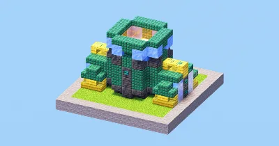 Clash of Clans Mortar Level 13 — Minecraft Build by LeonisBuilds