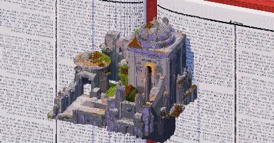 White Domed Palace — Minecraft Build by TheBibleOfBuilding