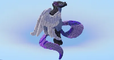 Galarian Articuno — Minecraft Build by LeonisBuilds
