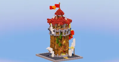 Orchish Watchtower — Minecraft Build by LeonisBuilds