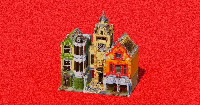 Market Square — Minecraft Build by ImpossibleBuilds