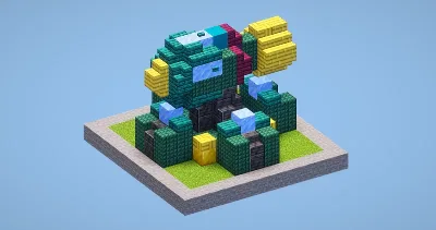 Clash of Clans Cannon Level 18 — Minecraft Build by LeonisBuilds