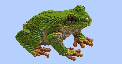 Frog‎ — Minecraft Build by LeonisBuilds