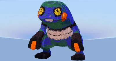 Croagunk — Minecraft Build by LeonisBuilds