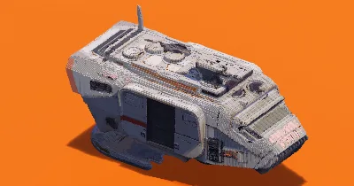 Imperial Troop Transport — Minecraft Build by StarWarsCreations