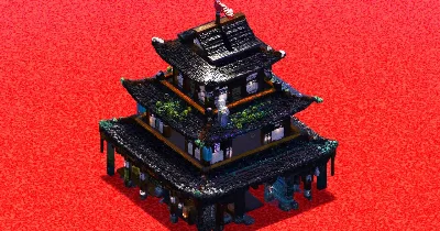 Japanese Pagoda — Minecraft Build by ImpossibleBuilds