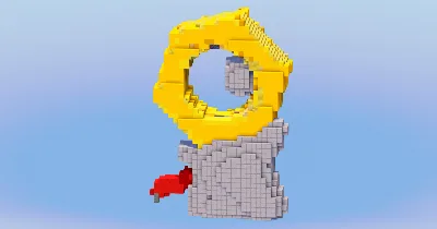 Meltan from Pokemon — Minecraft Build by LeonisBuilds