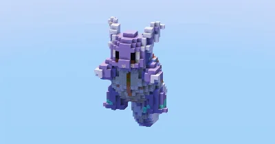 Wartortle from Pokemon — Minecraft Build by LeonisBuilds