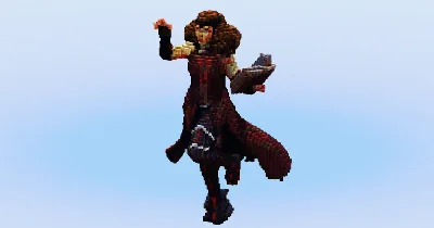 Scarlet Witch — Minecraft Build by LeonisBuilds