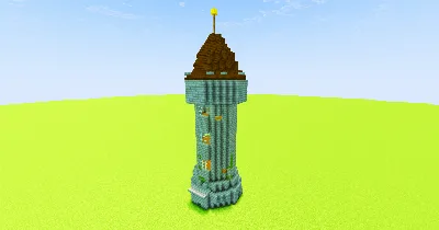 Medieval Tower — Minecraft Build by NoobBuilder