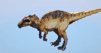 Velociraptor — Minecraft Build by LeonisBuilds
