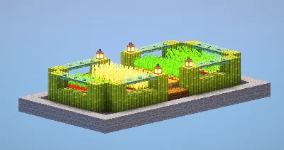 Double Wheat Farm — Minecraft Build by LeonisBuilds