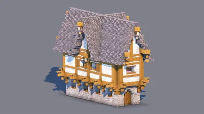 Medieval House – Fully Decorated Interior | Free Download — Minecraft Build by RaekonBuilds