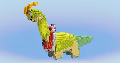 Meganium from Pokemon — Minecraft Build by LeonisBuilds