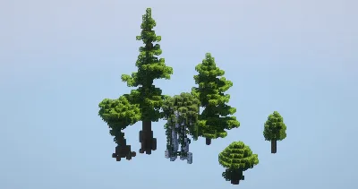 Custom Tree Pack — Minecraft Build by LeonisBuilds