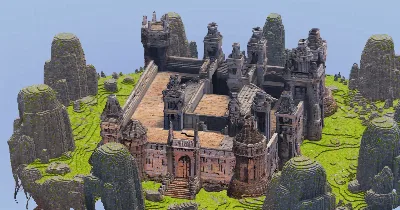 Minecraft Stone Castle — Minecraft Build by StrongholdStudios