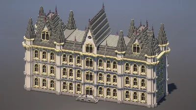 Castle — Minecraft Build by MellowHat