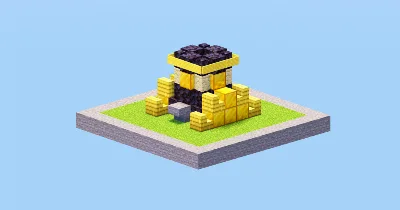 Clash of Clans Mortar Level 5 — Minecraft Build by LeonisBuilds
